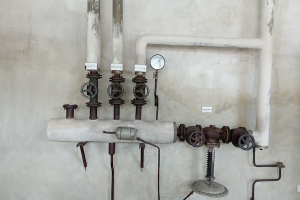 Professional plumbing pipes and infrastructure showing quality workmanship